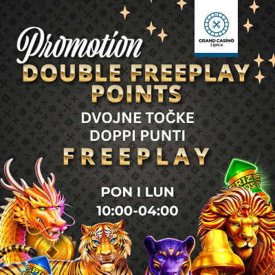 DOUBLEFREEPLAYPOINTSMONDAY