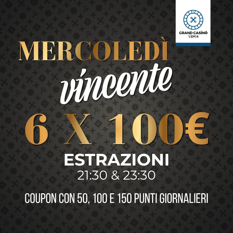 MERCOLEDI VINCENTE